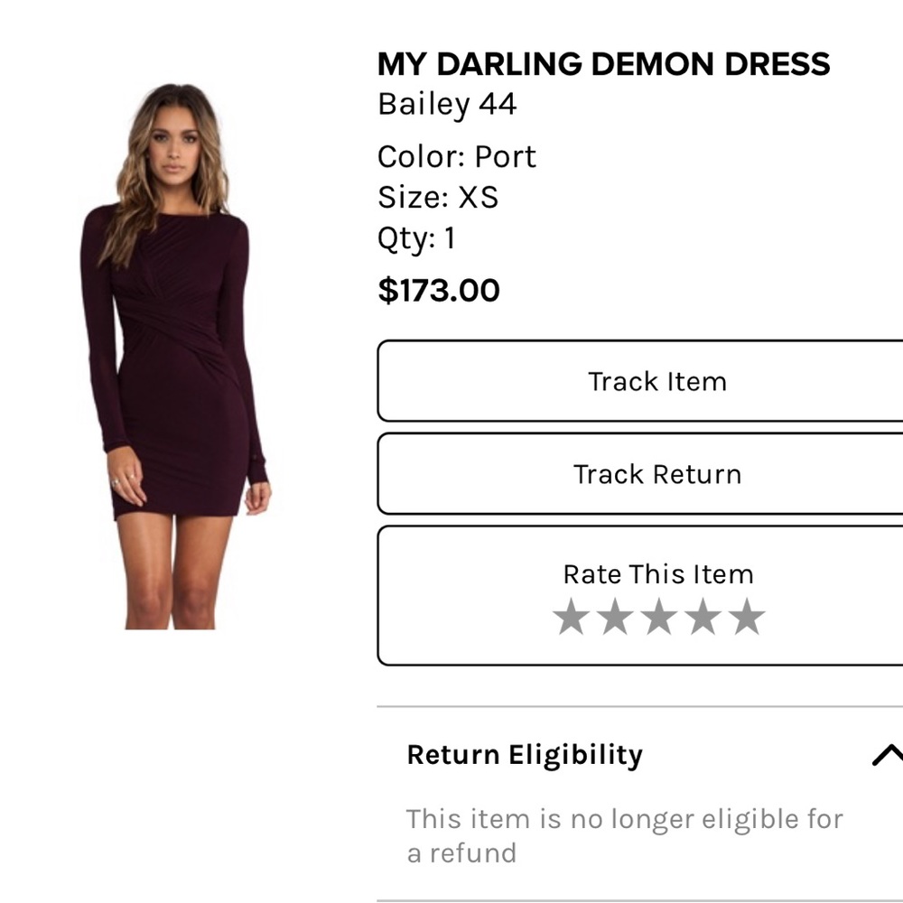 Bailey 44 My Darling Demon Dress